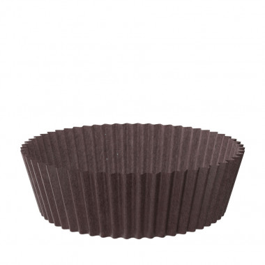 Форма для выпечки мафинов 35х20 мм Slip Easy Dark Brown 40 г/м2 7500 штук